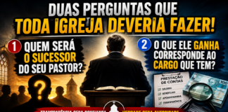 estatuto da igreja salário pastoral sucessão transparência