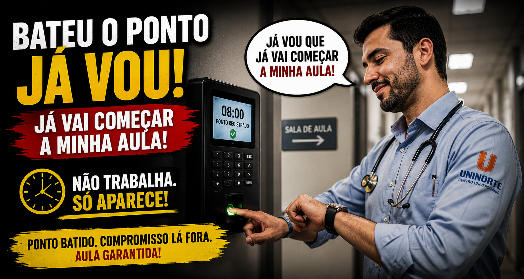 Ela adoece quando a exceção vira tolerância. Mas daqui a alguns anos o Dr aparece na Unidade.