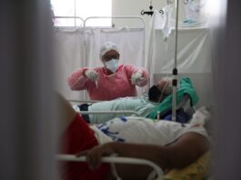 Leitos de UTI ocupados no Hospital Regional do Juruá em Cruzeiro do Sul