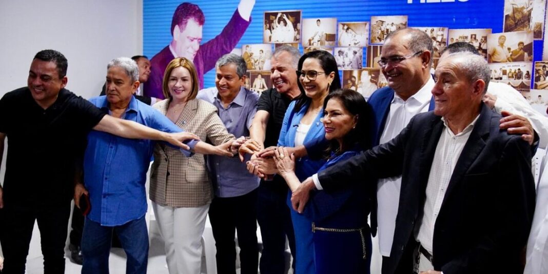 Lideranças do MDB e Mailza Assis durante articulação política para as eleições de 2026