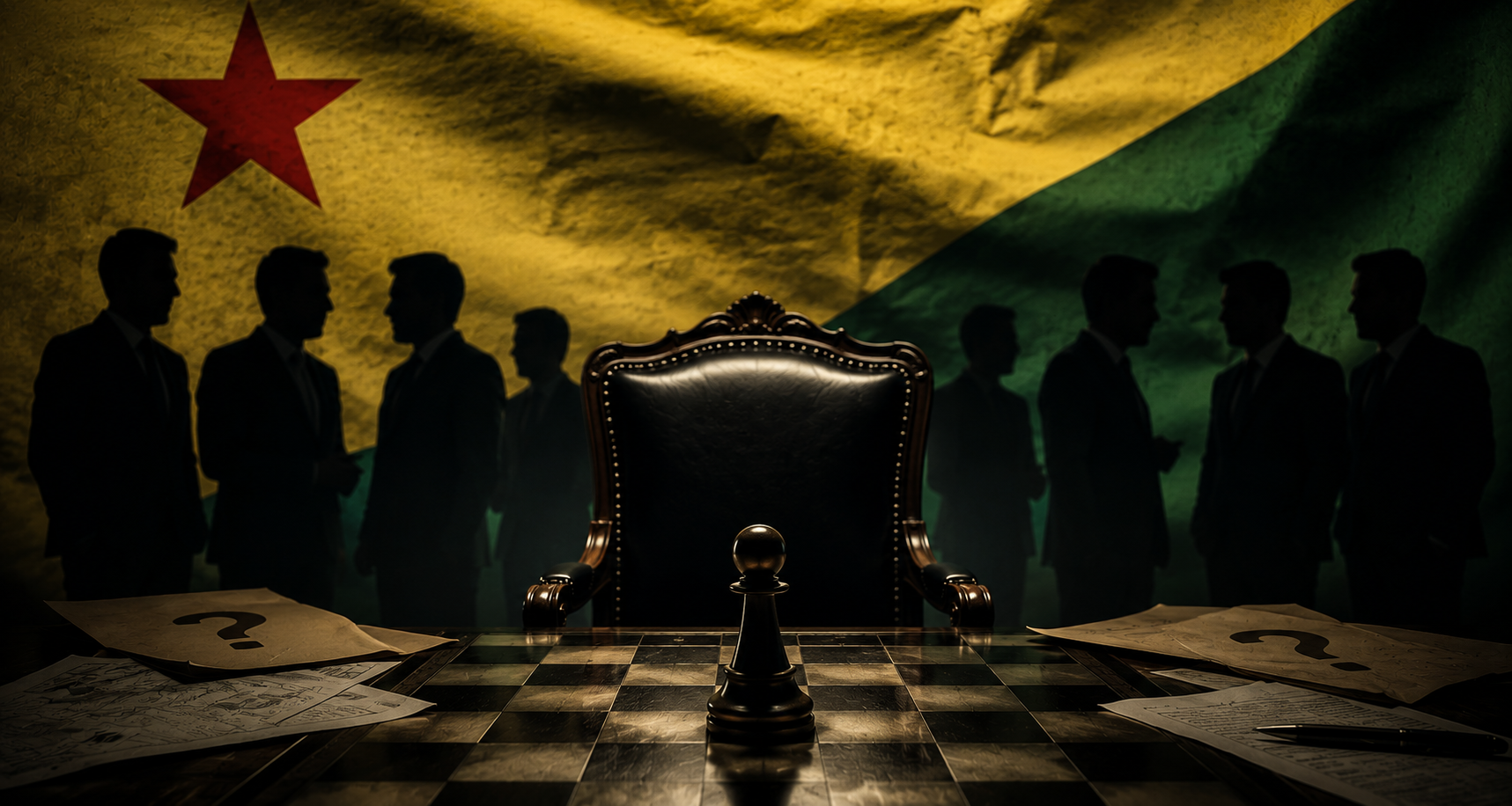 vice nas eleições do Acre reunião política com bandeira do Acre