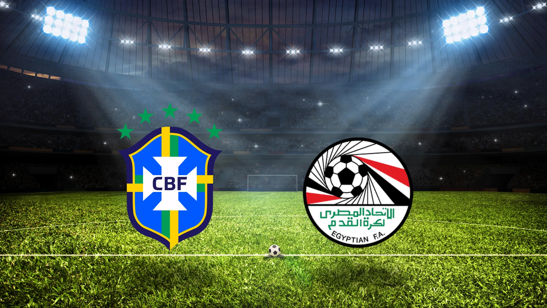 Brasil 1 x 1 Egito no primeiro tempo em amistoso antes da Copa do Mundo
