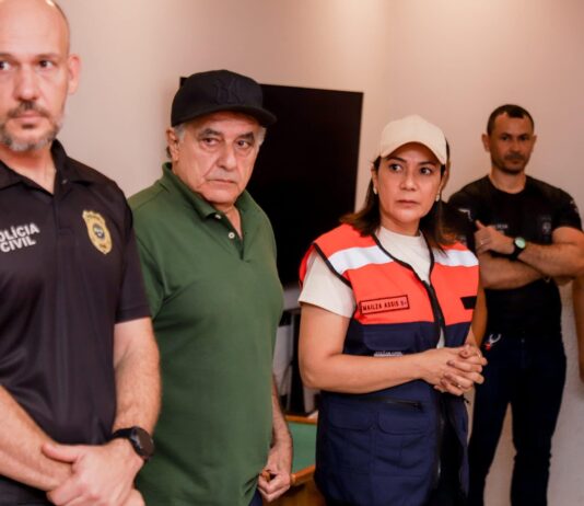 Governadora Mailza Assis acompanha ações após queda da ponte em Sena Madureira