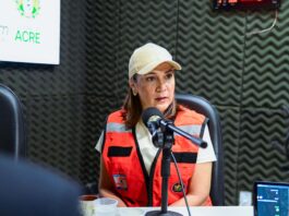 Governadora Mailza Assis acompanha crise após queda da ponte em Sena Madureira