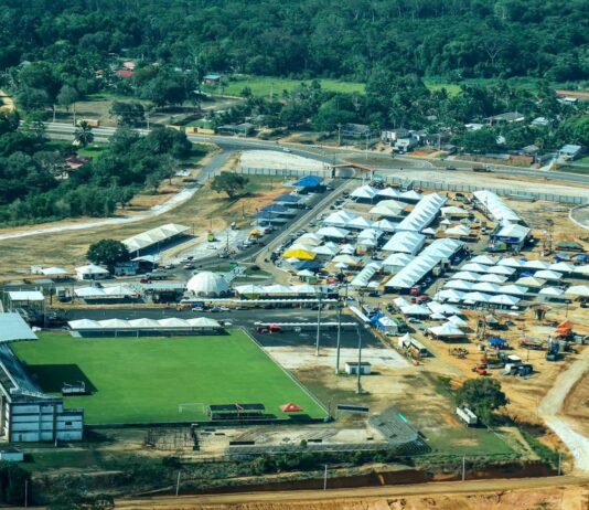 Lançamento da Expoacre Juruá 2026 na Arena do Juruá em Cruzeiro do Sul.