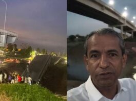 ponte em Sena Madureira desaba com juiz aposentado sob estrutura interditada