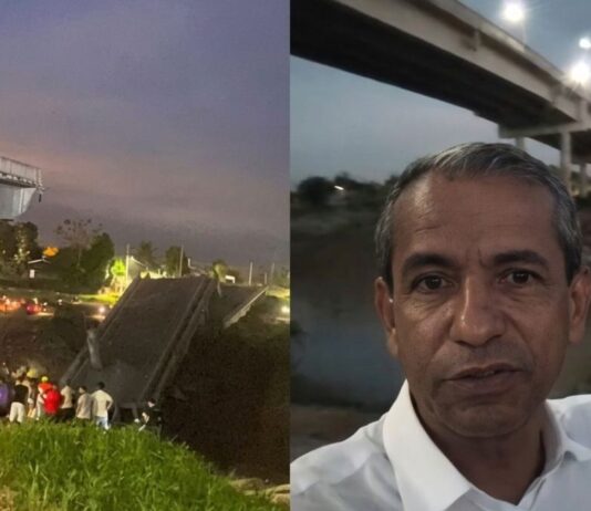 ponte em Sena Madureira desaba com juiz aposentado sob estrutura interditada