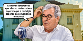 “Minha memória é tão curta que até minha nostalgia vence rápido.”