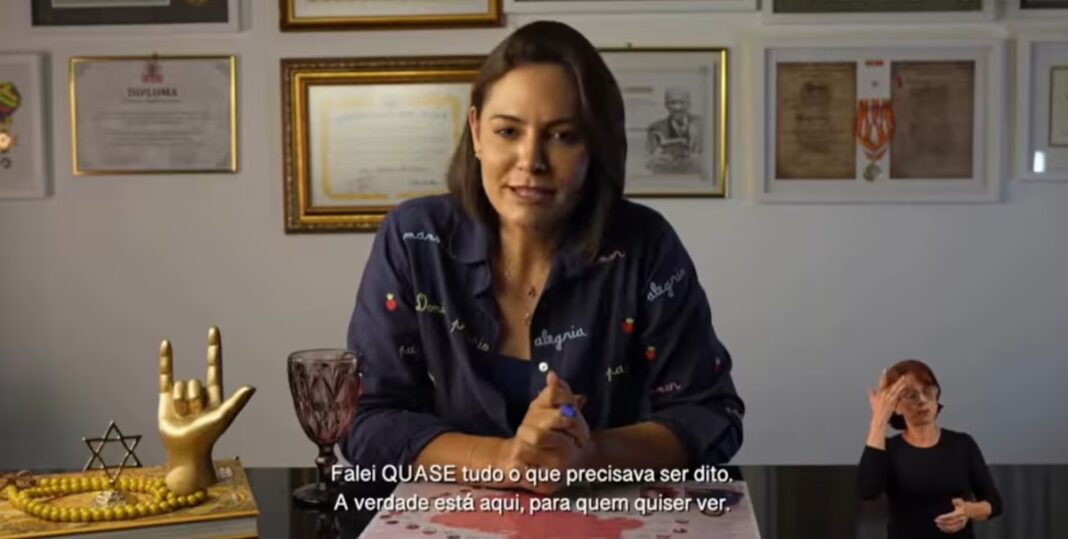 Flávio Bolsonaro participa de reunião do PL Mulher em meio à crise envolvendo Michelle Bolsonaro e Damares Alves. Fonte O Estadao