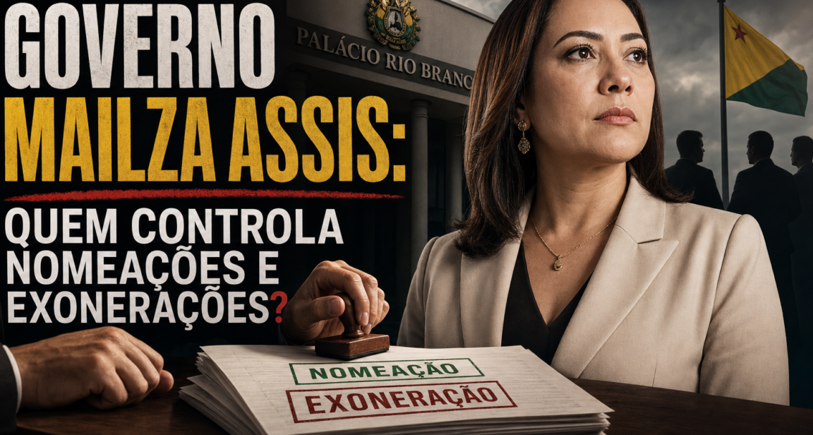 Governo Mailza Assis: quem controla nomeações e exonerações?