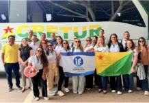 Imobiliária Fortaleza leva mais de 20 profissionais do Acre ao CIMI360 Delegação reúne corretores e profissionais de diferentes áreas. Segundo informação enviada pelo evento à empresa, é o maior grupo de inscritos da Região Norte.
