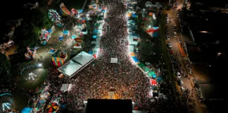 Festival do Açaí reúne público no Parque Buritizal, em Feijó, no interior do Acre