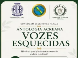 Antologia “Vozes Esquecidas” vai reunir histórias de personagens que ajudaram a construir o Acre